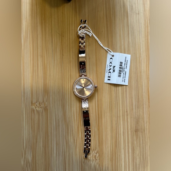Coach Park RoseGold Watch With 30mm Face With Bangle Bracelet - Picture 5 of 6